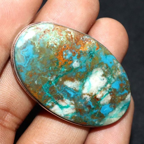 Anello crisocolla massiccio - crisocolla,