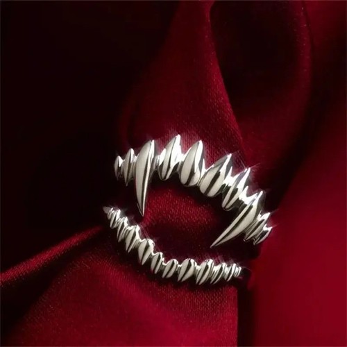 Anello zanne vampiro - anello,