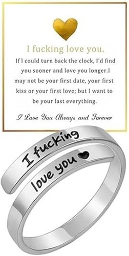 Cking love you - love, anello