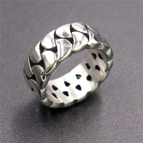 Anello uomo vintage cuban link - uomo,
