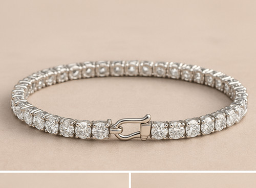 Bracciale tennis diamanti - bracciale,