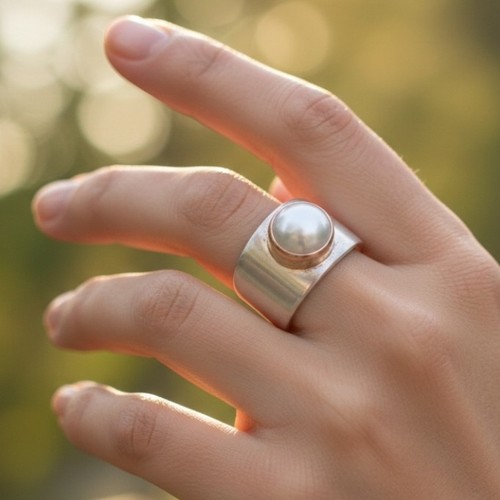 Anello argento sterling 925 - in,