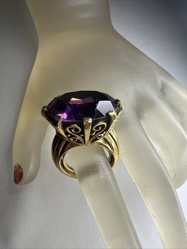Anello vintage grande corona