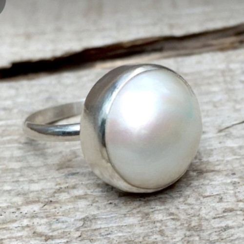 Anello fatto mano - mano, pietre