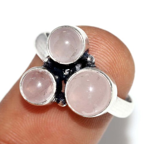 Anello quarzo rosa decente