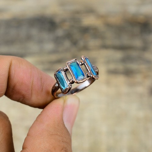 Anello multi pietra - anello,