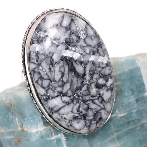 Anello pinolite argento - anello, 925