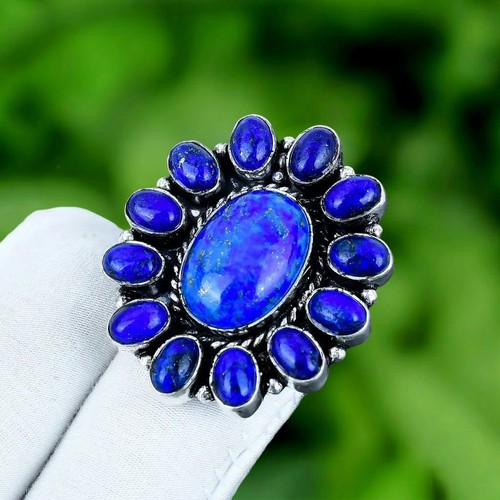 Anello lapislazzuli argento - anello,