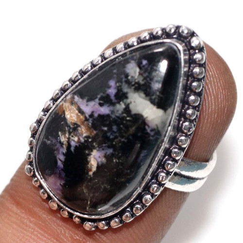 Anello charoite argento 925 - argento,