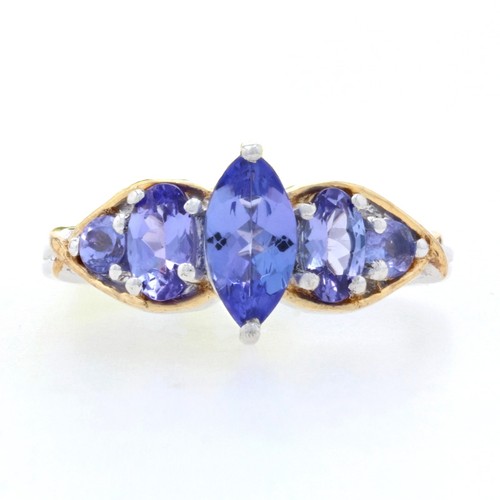Anello tanzanite argento - tanzanite,