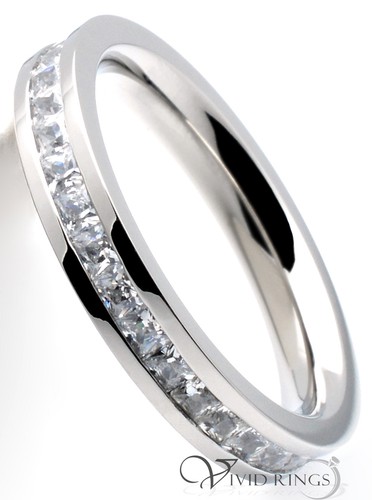 Anello eternità donna acciaio - anello,