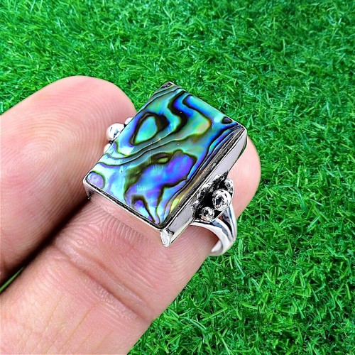 Anello conchiglia abalone